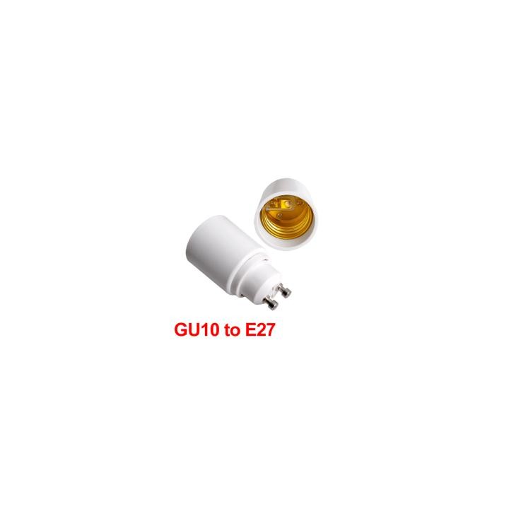 Gu10 adapter lampenfassung lampe e27 führte anpassung 220v 12v 24v 48v jr international - 2
