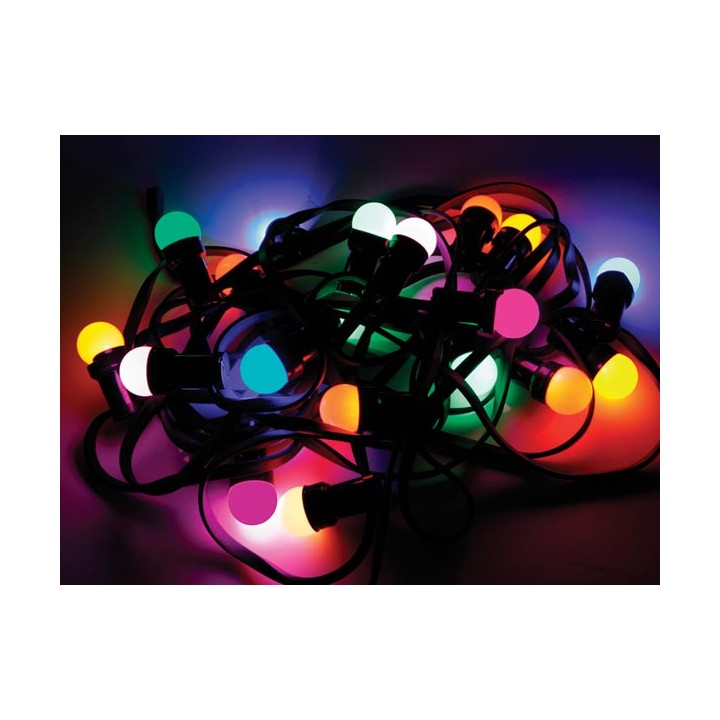 String luce 20 led lampada xml8 11.5m 220v 14w colore della lampadina di illuminazione esterna partito velleman - 1