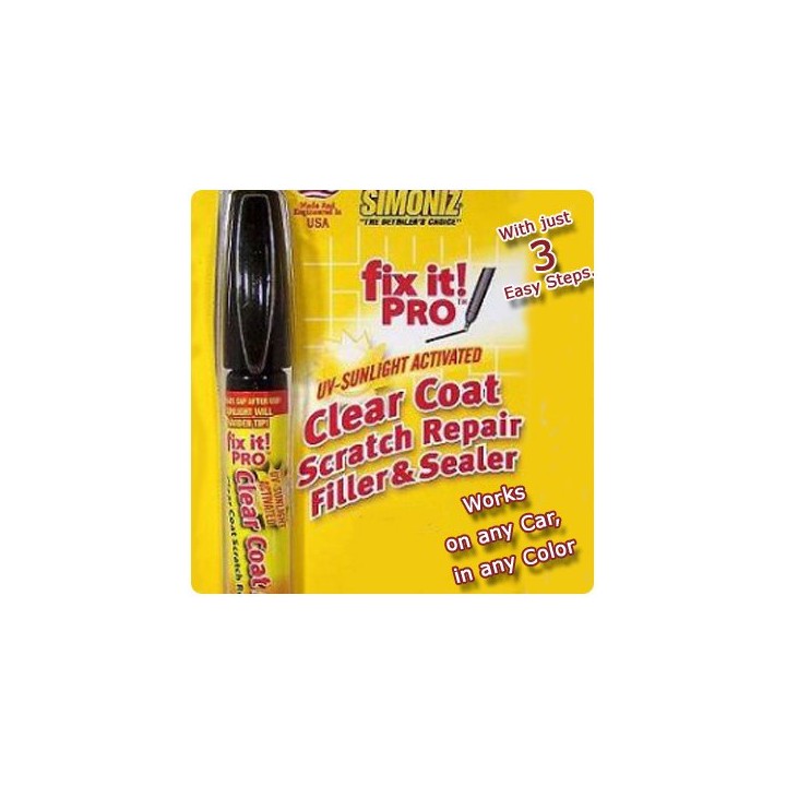 Fix it pro,clear car scratch repair pen for simoniz,painting jr  international - 8