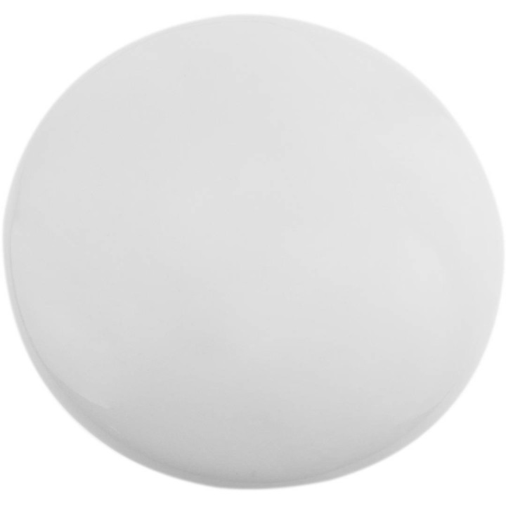 Trama Riflettore stradale rotondo in ceramica 10cm bianco Segnale stradale riflettente stradale. per incollare SE120
