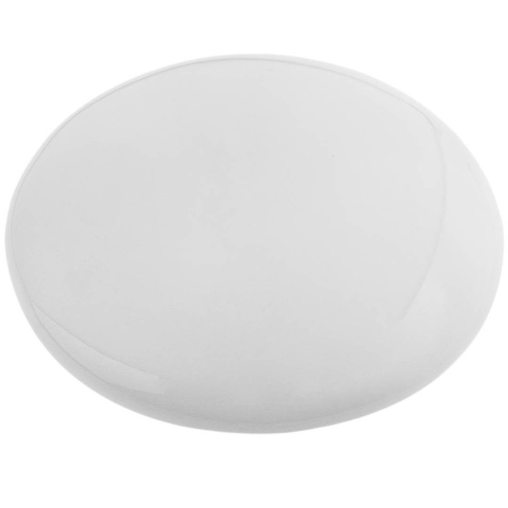 Trama Riflettore stradale rotondo in ceramica 10cm bianco Segnale stradale riflettente stradale. per incollare SE120