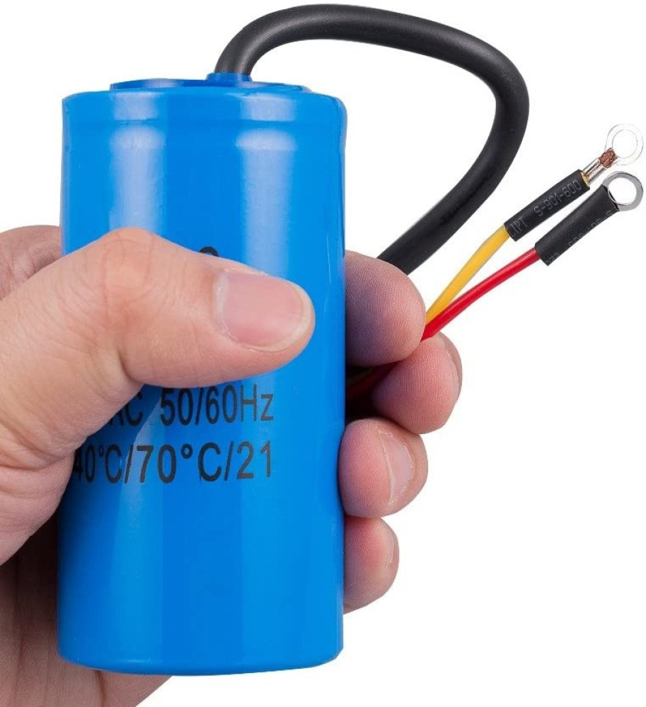 Condensador 400mf 450v 400uf 400mf uf compresor refrigerador aire acondicionado aire acondicionado