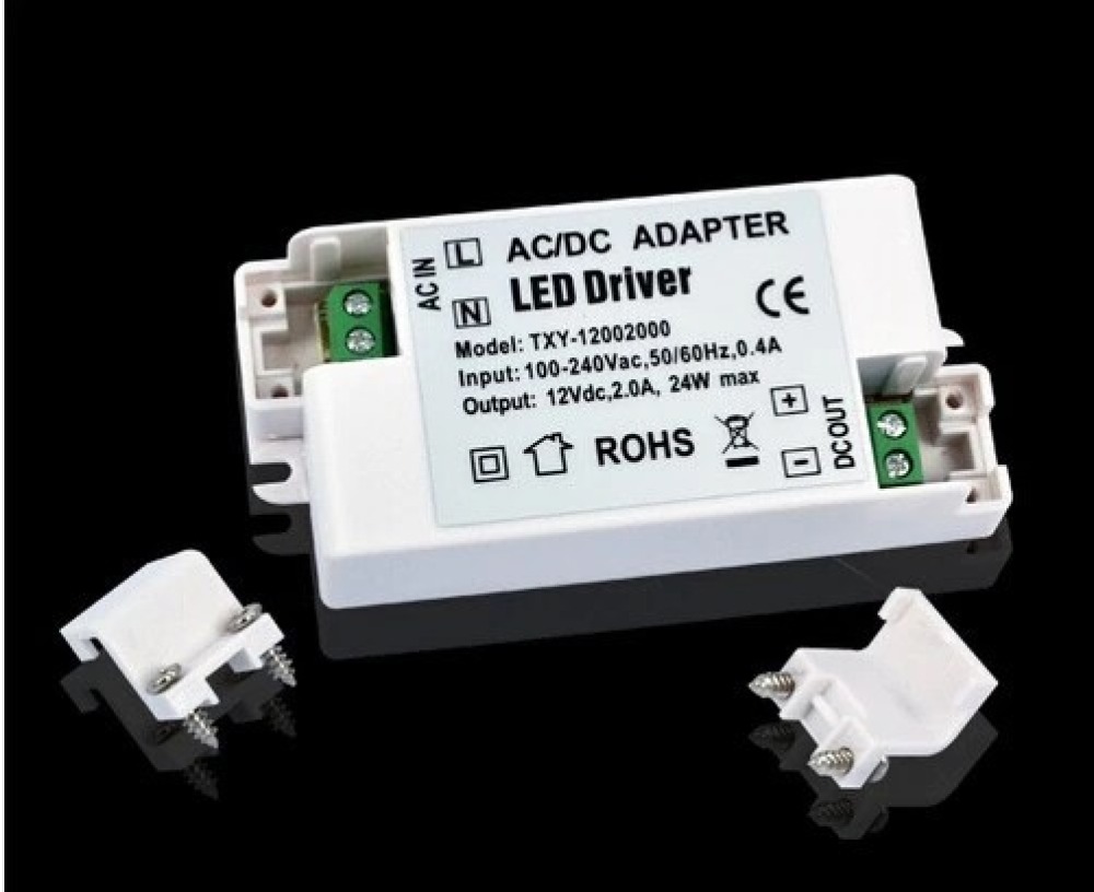 Supply 110v 220v 12v 2a 24w led-beleuchtung 2000ma netzteil 100v 240v sektor vhbw - 3
