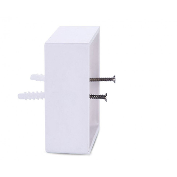 86X86 PVC Caja de conexiones Casete de montaje en pared para interruptor Base de enchufe Interruptor Caja inferior