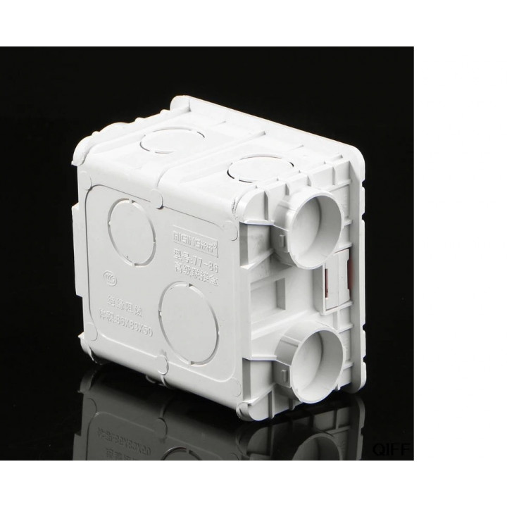 scatola da parete scatola da incasso scatola sporgenza cassetta per interruttore presa elettrica 86X86 PVC