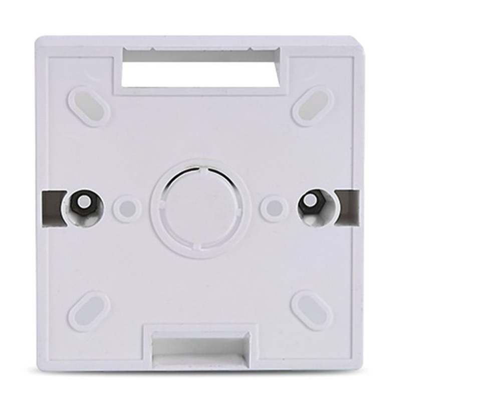 86X86 Cassetta di montaggio di giunzione ispessita in PVC per interruttore Base di presa interruttore Scatola inferiore