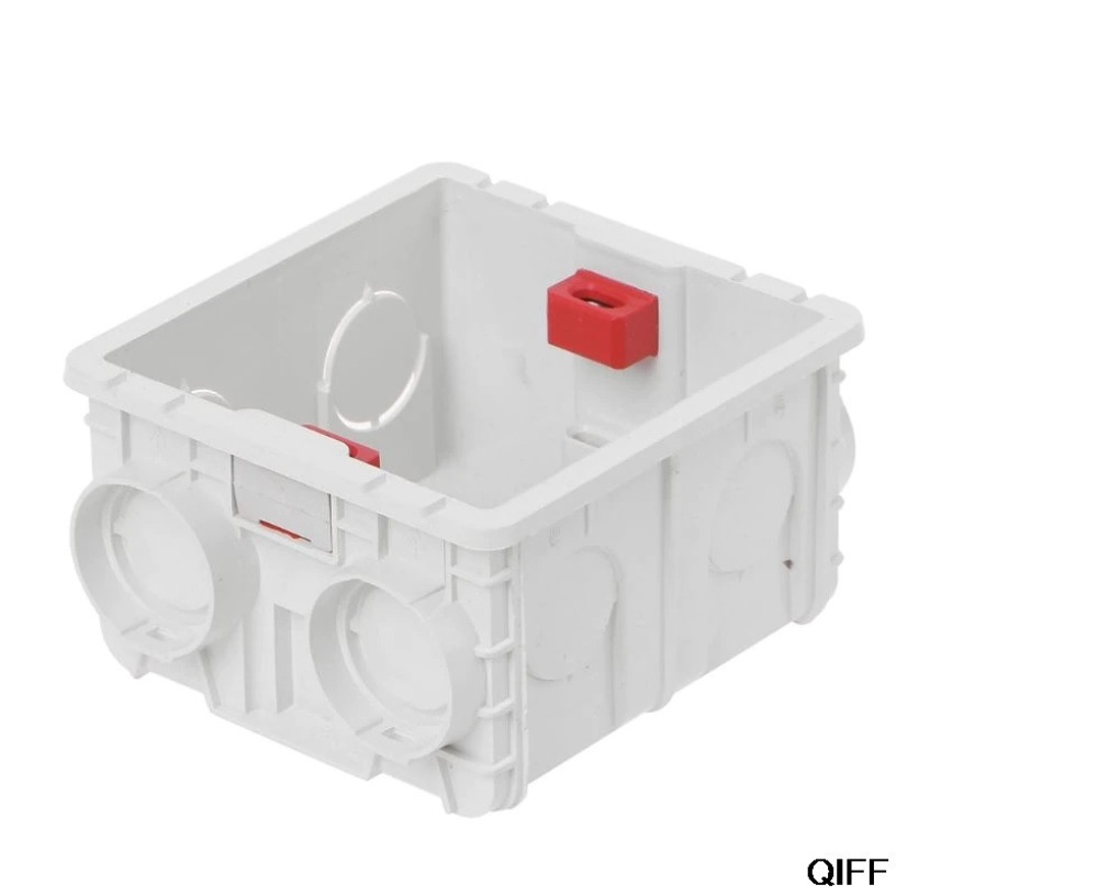 boite coffret montage mural encastree Cassette saillie pour interrupteur prise électrique 86X86 PVC