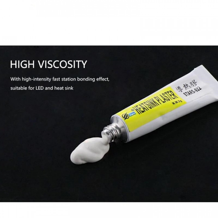 5g Thermal Conductive Heatsink Viscous Adhesive Glue Compound Glue CPU LED IC Heatsink Plaster