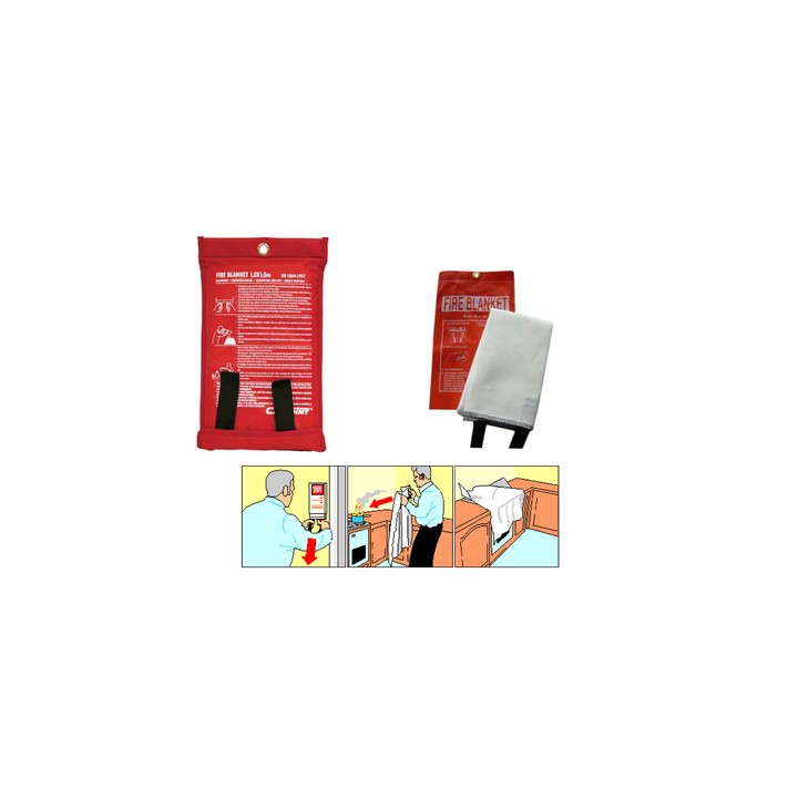 Blanket approved fire blanket with a metal case for wall installation fire fire retardant treated woolen blanket metal case for 