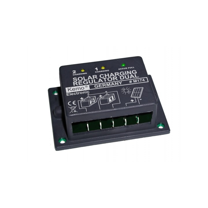 Kemo m174 solar laderegler dual 16a kemo - 3