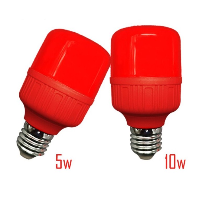 Led bulb e27 220v 5w red lantern holiday festive energy saving Christmas lamp