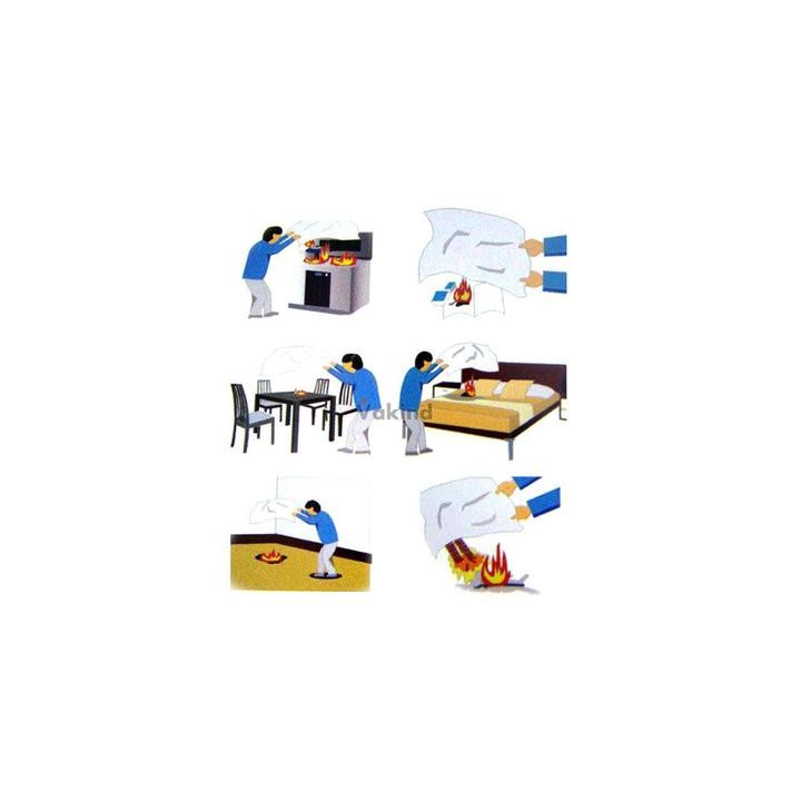 Blanket approved fire blanket with a metal case for wall installation fire fire retardant treated woolen blanket metal case for 