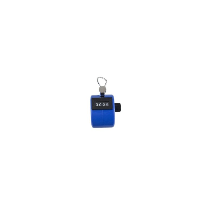 Contatore manuale blu di 4 cifre conteggio punti di punteggio ha meccaniche di merci mano persone jr international - 1