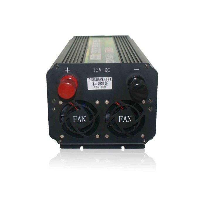 Convertidor con onda senoidal modificada 3000w entrada 24vdc salida 230vac 24v 210v 220v 230v 240v toma de tierra de espiga adap