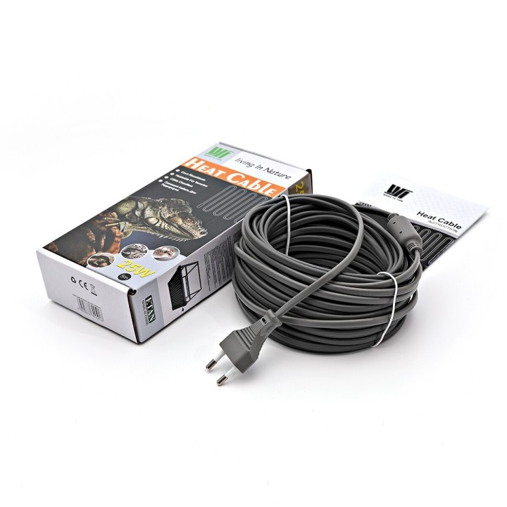 Cable calefactor anticongelante autorregulable 7m 50W tubo manguera de agua reptil perro gato anticongelante eléctrico