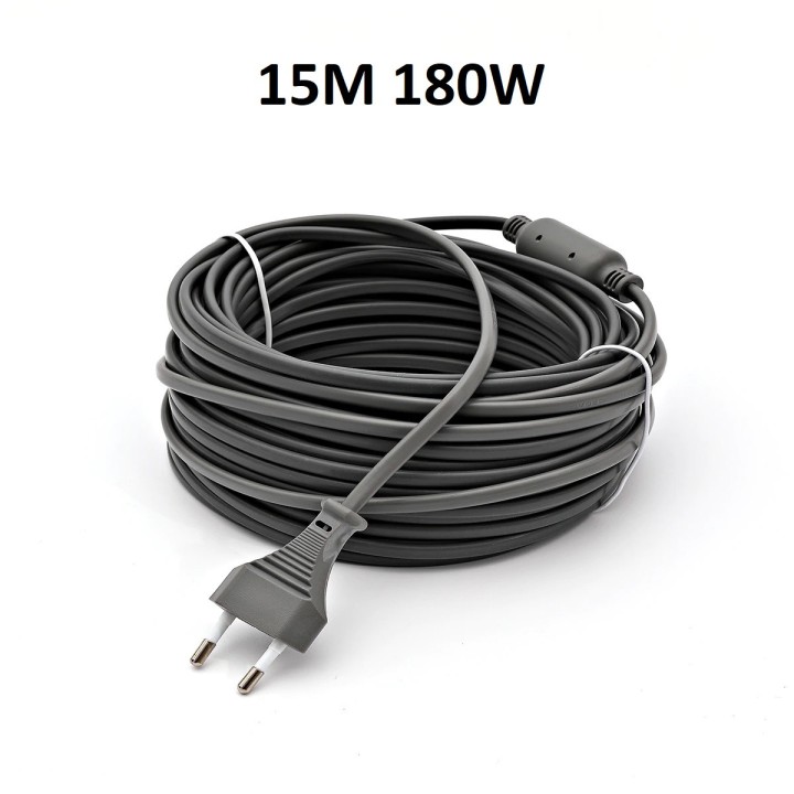 Self-regulating antifreeze heating cable 7m 50W pipe water hose reptile dog cat electric anti-freeze