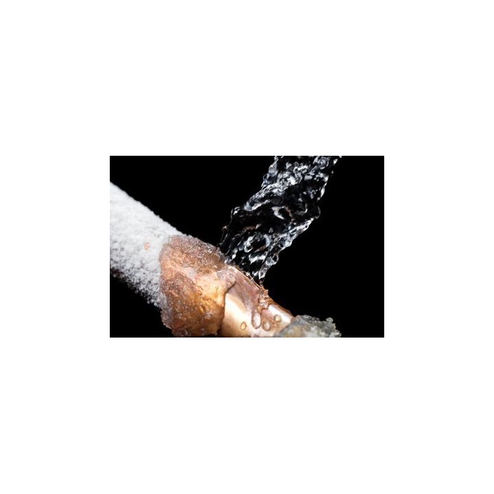 Antigelo riscaldamento elettrico 2 metro tubo cavo di aquacable-2 con termostato tubo dell'acqua jr international - 2