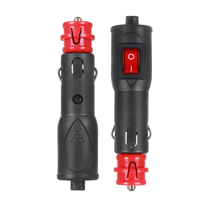 12V 24V Zigarettenanzünderstecker mit europäischem und amerikanischem Schalter kompatibel hella