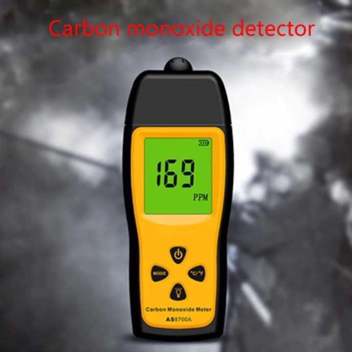 AS8700A Medidor de monóxido de carbono CO Detector de fugas de gas Analizador Monitor Tester 1000ppm