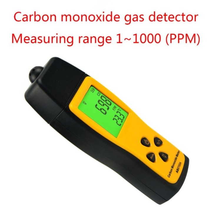 AS8700A Kohlenmonoxid-Messgerät CO-Gas-Lecksucher Analysator Monitor Tester 1000ppm