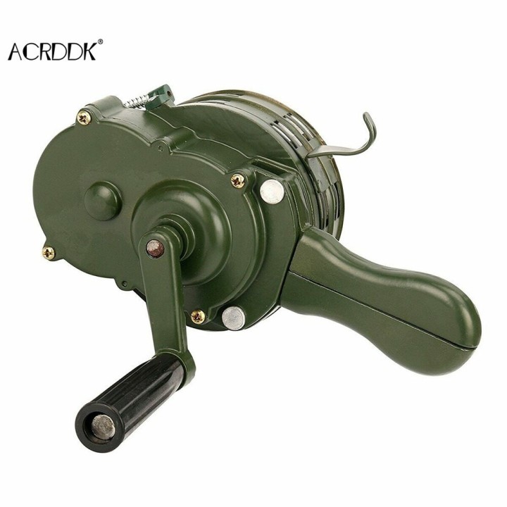 Manuale della manovella Operated Air Raid Portable Alarm / Siren