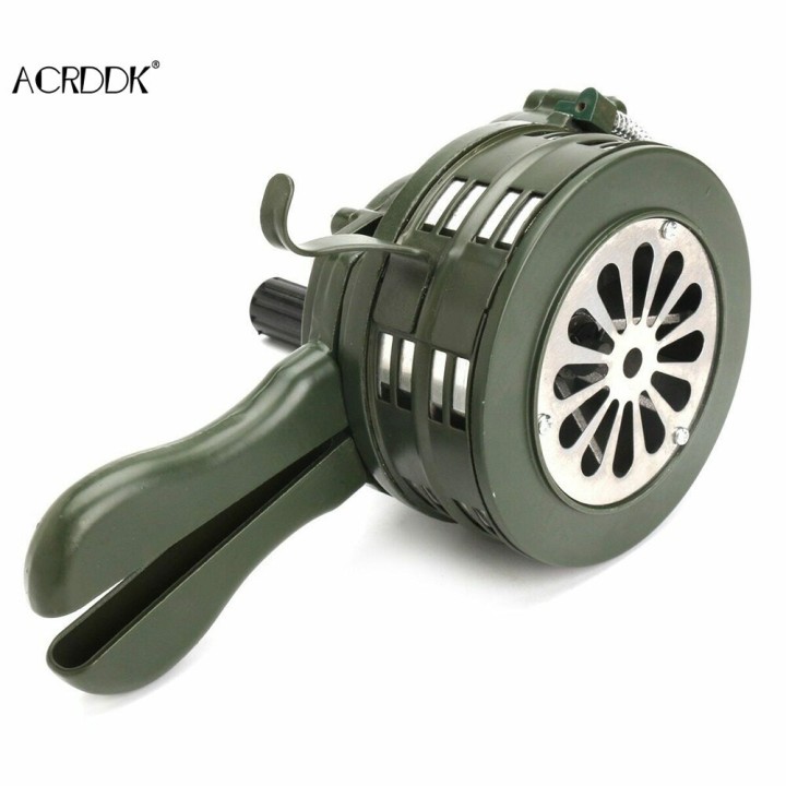 Manuale della manovella Operated Air Raid Portable Alarm / Siren