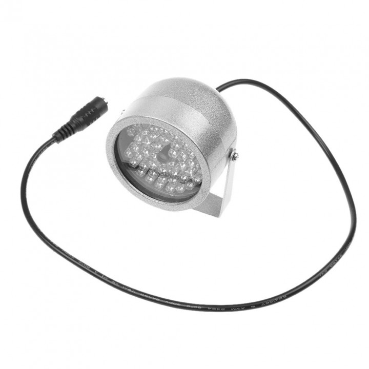 Lampada per visione notturna a infrarossi a infrarossi con illuminazione a 48 LED per telecamera di sicurezza
