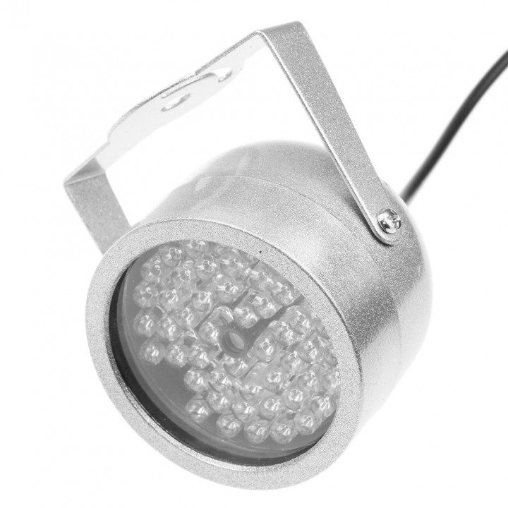 Lampada per visione notturna a infrarossi a infrarossi con illuminazione a 48 LED per telecamera di sicurezza