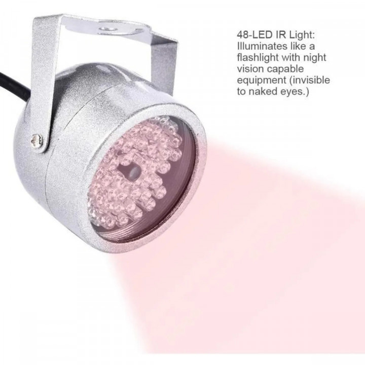 48 LED Illuminator Light IR Infrared Night Vision Lamp For Security Camera