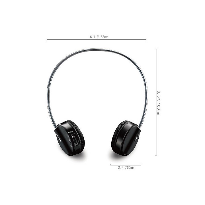 Rapoo 6000 bluetooth stereo headset con micrófono rapooh6000 jr international - 1