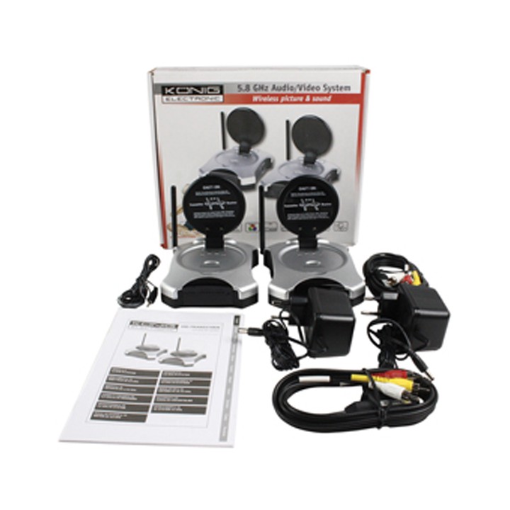 König 5 8 ghz wireless av system konig - 3