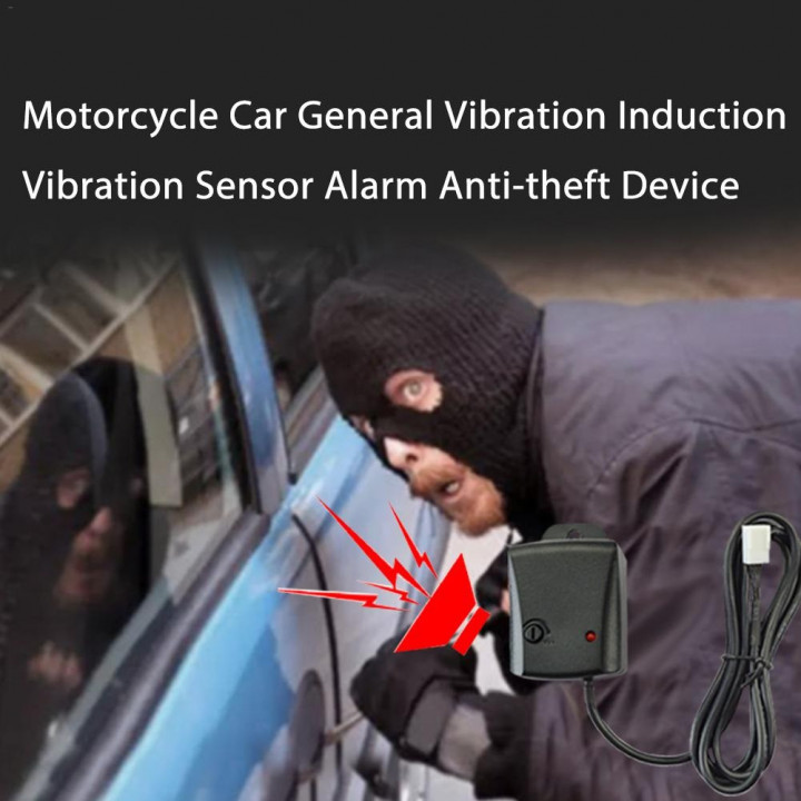 Detecteur capteur contact choc electronique vibration 12v alarme