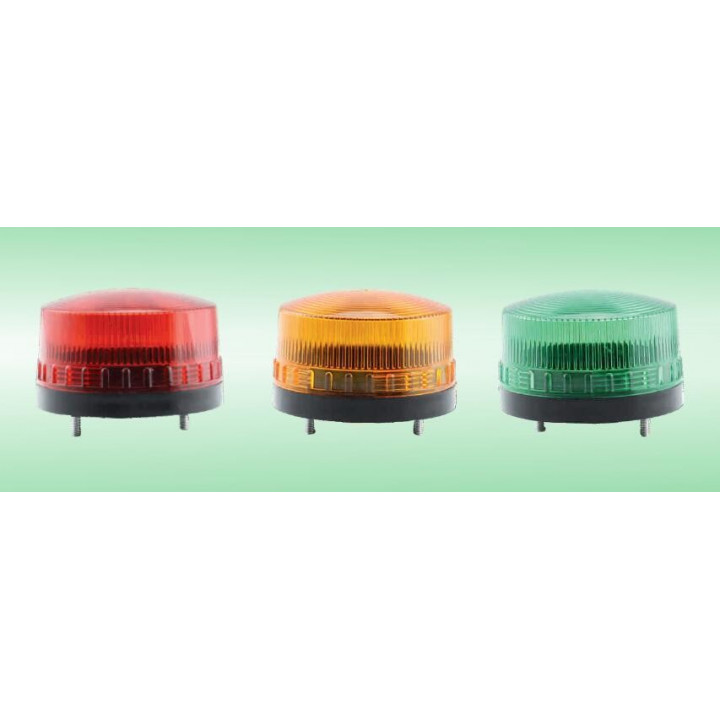 Flash alarma electronico xenon 220vca ambar velleman - 5