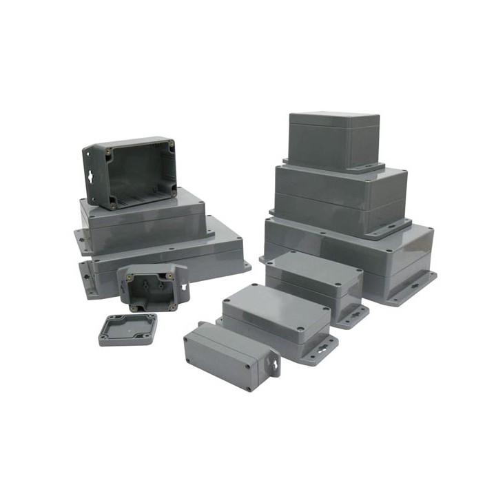 Caja abs sellada con brida de montaje 115x65x40mm jr  international - 1