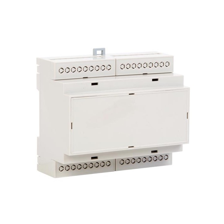 Din rail module box 6mg designed grey cover easy installation en60715 gd6mg velleman - 3