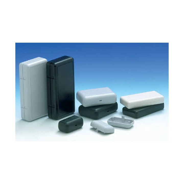 Caja modelo soap negra 131x65x30.5mm velleman - 1
