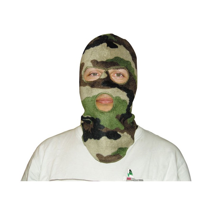 Cogulla polar camuflaje 3 orificios operacion militar camuflaje seguridad cogulla jr international - 1