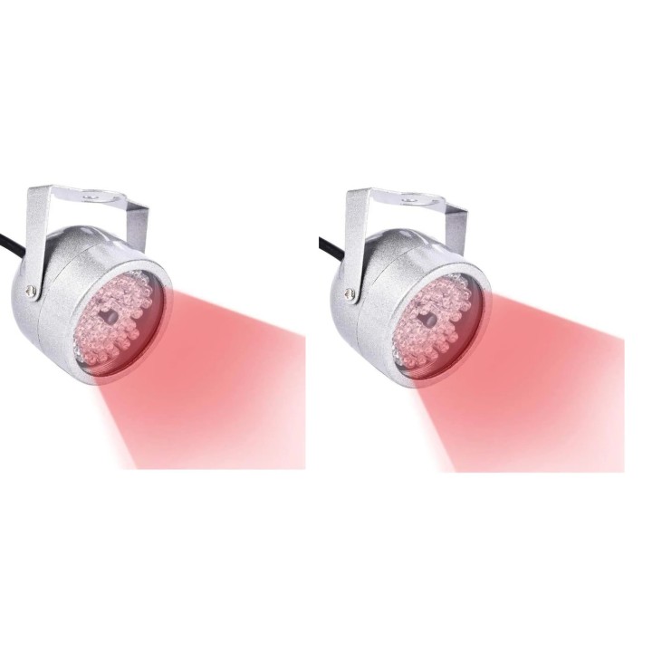 Lampada per visione notturna a infrarossi a infrarossi con illuminazione a 48 LED per telecamera di sicurezza