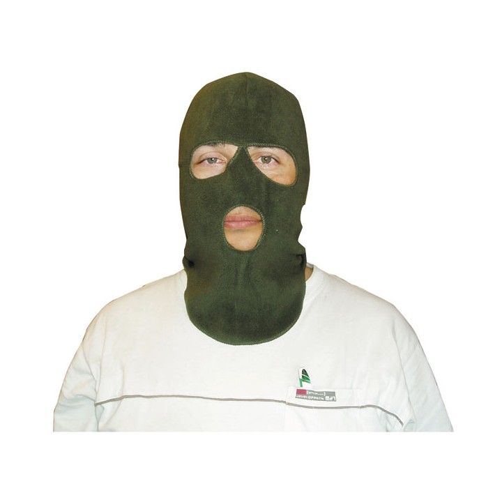 Cogulla polar verde camuflaje 3 orificios operacion militar camuflaje seguridad cogulla flconseils - 1