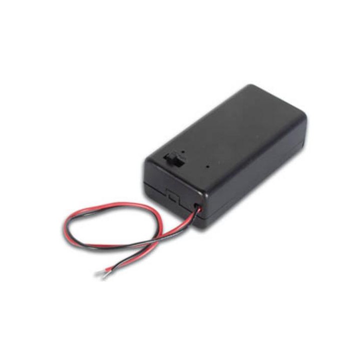 10 Battery holder for 9v cell 1 x 9v 6f22 6lr6 velleman - 1