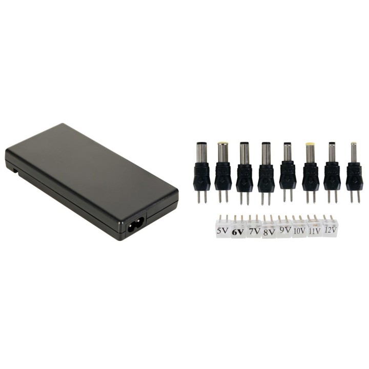 Alimentación compacta conmutada con 8 salidas seleccionables: de 5 a 12vcc - 60w jr  international - 4