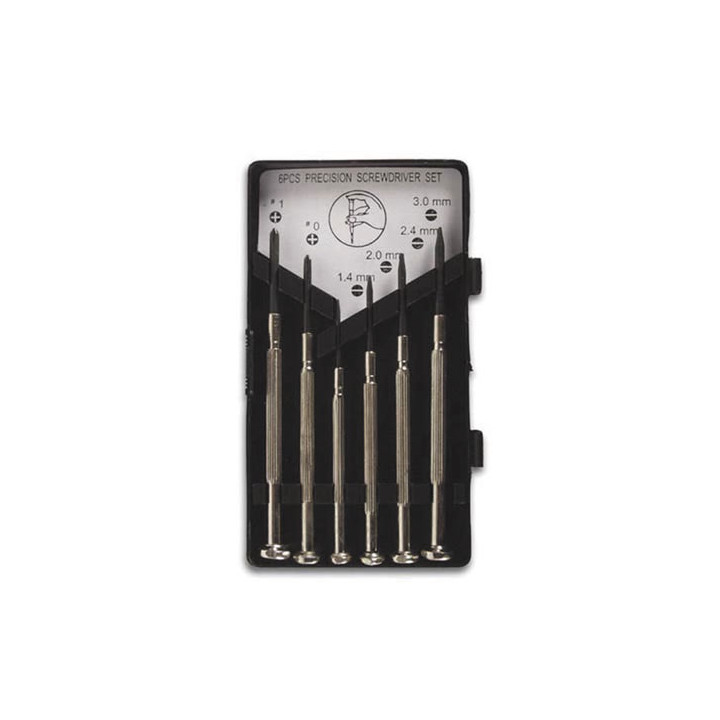 Set mit 6 prazisionsschraubendrehern velleman - 1