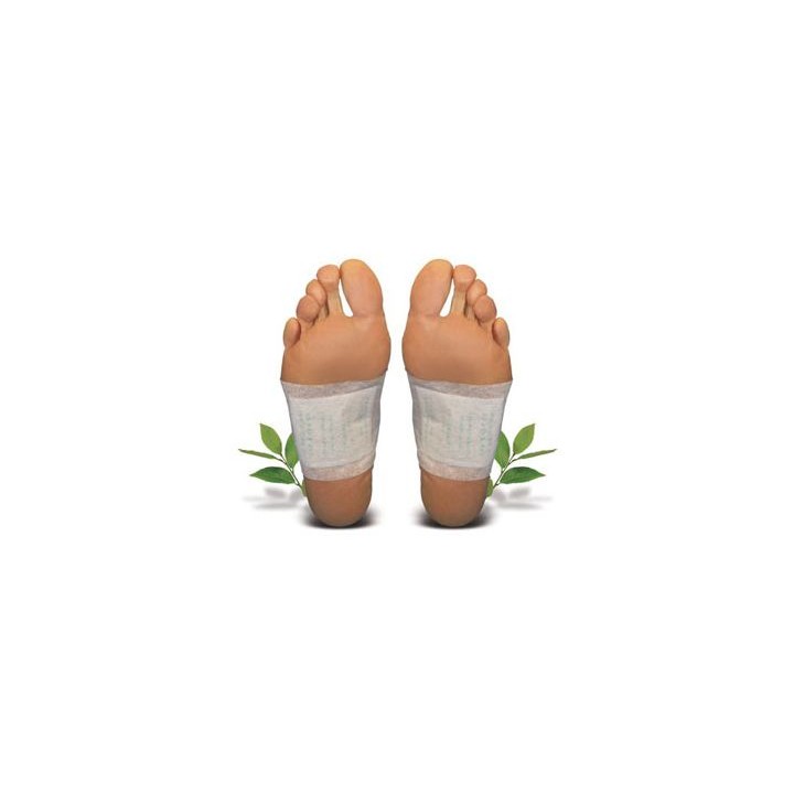 Detox piedi patch di eliminazione delle tossine durante il sonno 10pz di estratti naturali jr international - 4