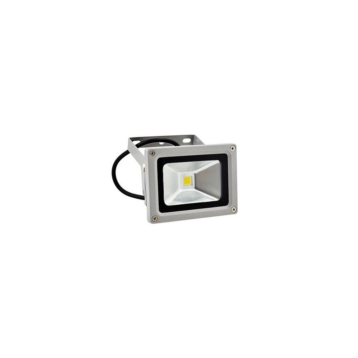 Proiettore spot led smd 10w 90w  110v 220v bianco caldo impermeabile 700lumen ip65 all'aperto jr international - 4