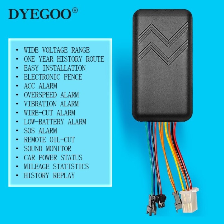Car GPS tracker GT06N vehicle real time tracking 9v 12v 24v 36v SOS Android IOS app