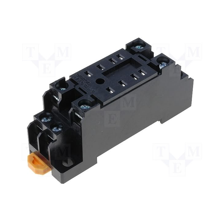 Relay socket pyf08a omron 8 pin din rail for my-2 my2nj hh52p h3y-2, st6p omron - 2