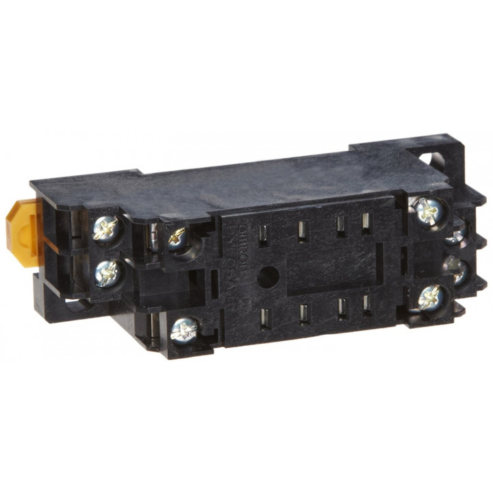 Relay socket pyf08a omron 8 pin din rail for my-2 my2nj hh52p h3y-2, st6p omron - 3