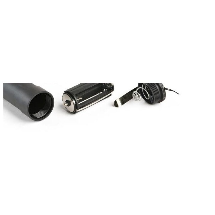 Baton lumineux 26cm torche Eclairage led lumiere blanche circulation route aeroport eclats antivols - 1