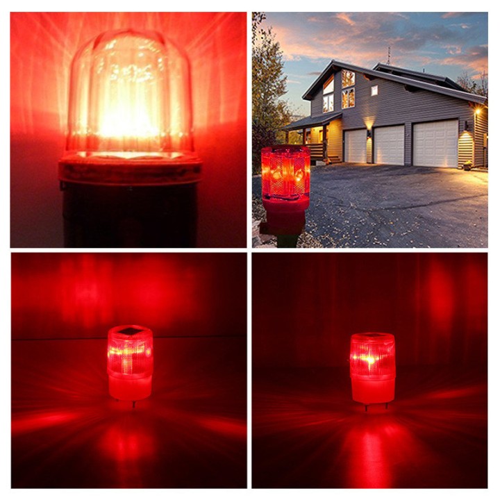 Lampe de chantier lanterne solaire batterie 1.2v 400mAH eclairage secour 500 1000m 50/minutes JS-01