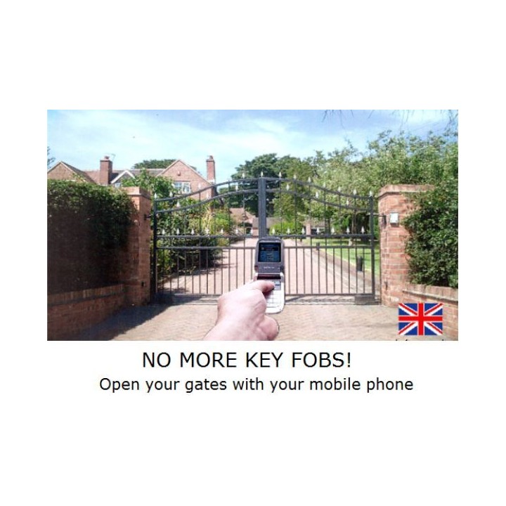 Gsm gate barrier shutter garage door and door opener anysun - 2